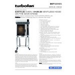 Moffat E35T6-26-P Turbofan Single Deck Full Size Electric Touch Screen Convection Oven with Steam Injection - 208V, 1 Phase, 11.2 kW Moffat E35T6-26-P Turbofan Single Deck Full Size Electric Touch Screen Convection Oven with Steam Injection - 208V, 1 Phase, 11.2 kW