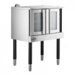 MainStreet Equipment EC2-C Double Deck Electric Full Size Convection Oven with Legs - 208V, 3 / 1 Phase, 11 kW