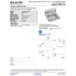 Zurn Elkay CHSB17162 16 3/4 Zurn Elkay CHSB17162 16 3/4
