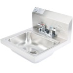Advance Tabco 7-PS-20 Stainless Steel Hand Sink with Faucet and Backsplash