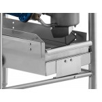 Noble Warewashing I-E Single Rack Low Temperature Door-Type Dish Machine - 115V