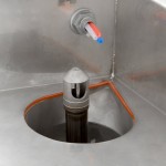 Noble Warewashing I-E Single Rack Low Temperature Door-Type Dish Machine - 115V