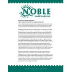 Noble Warewashing I-E Single Rack Low Temperature Door-Type Dish Machine - 115V