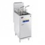 Pitco® 45C+S Natural Gas 42-50 lb. Stainless Steel Floor Fryer