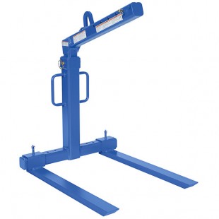 Vestil OLA-4-42 Steel Overhead Load Lifter with 3-Position Height Adjustment and Adjustable Bail - 4,000 lb. Capacity Vestil OLA-4-42 Steel Overhead Load Lifter with 3-Position Height Adjustment and Adjustable Bail - 4,000 lb. Capacity