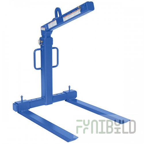 Vestil OLA-4-42 Steel Overhead Load Lifter with 3-Position Height Adjustment and Adjustable Bail - 4,000 lb. Capacity
