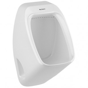 Sloan 1107419 Vitreous China Designer Washdown Urinal with Rear Spud Inlet - 0.125 to 1.0 GPF
