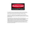 Rubbermaid® 0.5 Cubic Yard Black Tilt Truck / Trash Cart with Hinged Dome Lid (850 lb.)