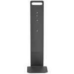 Lavex Black Metal Soap / Sanitizer Dispenser Table Top Stand