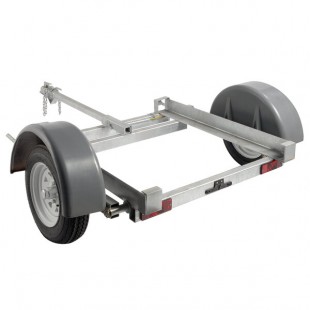 PolyJohn TU011001 Fleet Single Unit Portable Restroom Trailer PolyJohn TU011001 Fleet Single Unit Portable Restroom Trailer