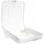 San Jamar T1770WHCL Ultrafold Summit C-Fold / Multifold Towel Dispenser - White / Clear