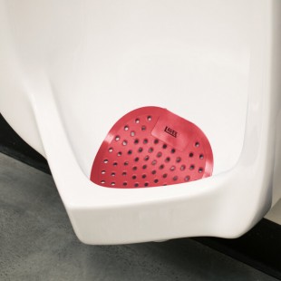 Lavex Strawberry Scent Deodorized Urinal Screen - 12/Pack Lavex Strawberry Scent Deodorized Urinal Screen - 12/Pack