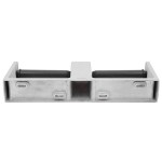Bobrick B-27460 Surface-Mounted Vandal Resistant Multi Roll Toilet Tissue Dispenser with Satin Finish Bobrick B-27460 Surface-Mounted Vandal Resistant Multi Roll Toilet Tissue Dispenser with Satin Finish