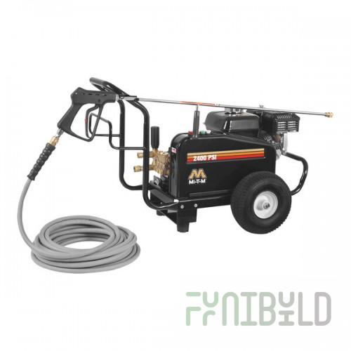 Mi-T-M JCW Series JCW-2403-0MHB Cold Water Pressure Washer with Honda Engine - 2,400 PSI; 2.8 GPM