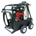 Cam Spray 3050QE Portable Electric Hot Water Pressure Washer with 50' Hose - 3000 PSI; 5.0 GPM