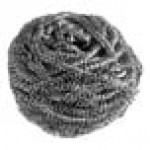 3M 83 Scotch-BriteTM 35g Stainless Steel Scrubber - 12/Pack