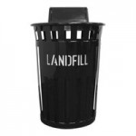 Witt Industries Oakley Eco M3601CP-DT-GN 36 Gallon Green Outdoor Compost Bin with Dome Top Lid Witt Industries Oakley Eco M3601CP-DT-GN 36 Gallon Green Outdoor Compost Bin with Dome Top Lid