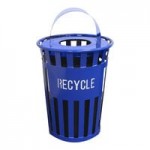 Witt Industries Oakley Eco M3601CP-DT-GN 36 Gallon Green Outdoor Compost Bin with Dome Top Lid Witt Industries Oakley Eco M3601CP-DT-GN 36 Gallon Green Outdoor Compost Bin with Dome Top Lid
