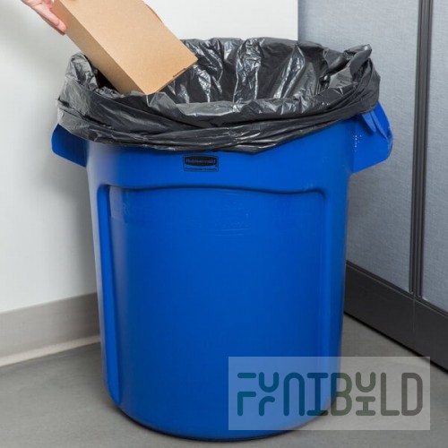 Rubbermaid® FG262000BLUE BRUTE 20 Gallon Blue Round Trash Can