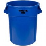 Rubbermaid® FG262000BLUE BRUTE 20 Gallon Blue Round Trash Can