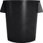 Carlisle 84104404 Bronco 44 Gallon Yellow Round Trash Can Carlisle 84104404 Bronco 44 Gallon Yellow Round Trash Can