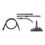 NaceCare Solutions ProVac PPR 390 900768 4 Gallon Corded Canister Vacuum with Storage Caddy and AST2 Combination Floor Toolkit - 120V