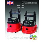 NaceCare Solutions ProVac PPR 390 900768 4 Gallon Corded Canister Vacuum with Storage Caddy and AST2 Combination Floor Toolkit - 120V