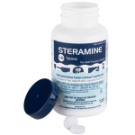 Edwards-Councilor S150E48 Steramine Sanitizer Tablets (Sani-Tabs) - 900/Box
