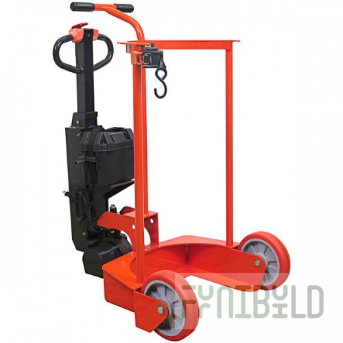 Wesco Industrial Products 1,000 lb. Large Liquid Gas Cylinder Cart and Power Drive 210131-PD