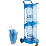 San Jamar Saf-T-Ice 50 lb. Polycarbonate Ice Tote Transport Set with 2 Ice Totes and Cart San Jamar Saf-T-Ice 50 lb. Polycarbonate Ice Tote Transport Set with 2 Ice Totes and Cart