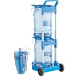 San Jamar Saf-T-Ice 50 lb. Polycarbonate Ice Tote Transport Set with 2 Ice Totes and Cart San Jamar Saf-T-Ice 50 lb. Polycarbonate Ice Tote Transport Set with 2 Ice Totes and Cart