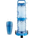 San Jamar Saf-T-Ice 50 lb. Polycarbonate Ice Tote Transport Set with 2 Ice Totes and Cart San Jamar Saf-T-Ice 50 lb. Polycarbonate Ice Tote Transport Set with 2 Ice Totes and Cart