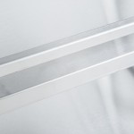 Lakeside 526 Stainless Steel Three Shelf Guard Rail Utility Cart - 31 Lakeside 526 Stainless Steel Three Shelf Guard Rail Utility Cart - 31