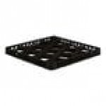 Vollrath TRJ-06 Traex® Full-Size Black 12 Compartment Glass Rack Extender Vollrath TRJ-06 Traex® Full-Size Black 12 Compartment Glass Rack Extender