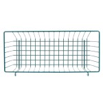 Metro H210K3 Metroseal Green Storage Basket for Wire Shelving 17 3/8 Metro H210K3 Metroseal Green Storage Basket for Wire Shelving 17 3/8