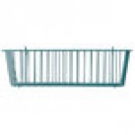 Metro H210K3 Metroseal Green Storage Basket for Wire Shelving 17 3/8 Metro H210K3 Metroseal Green Storage Basket for Wire Shelving 17 3/8