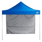 Backyard Pro Courtyard Series 10' x 10' Blue Straight Leg Aluminum Instant Pop Up Canopy Tent and Wall Kit Backyard Pro Courtyard Series 10' x 10' Blue Straight Leg Aluminum Instant Pop Up Canopy Tent and Wall Kit