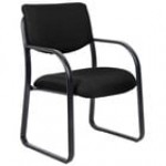 Boss B9521-GY Gray Fabric Guest Chair