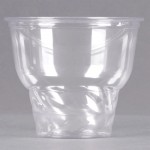 Fabri-Kal Indulge DE12 12 oz. Clear PET Sundae Cup - 1,000/Case