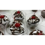 Fabri-Kal Indulge DE12 12 oz. Clear PET Sundae Cup - 1,000/Case