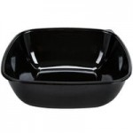 Sabert 15016B500 Bowl2 16 oz. Clear PET Square Deli / Catering Bowl - 500/Case