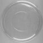 Sabert 51320 FreshPack Clear Flat Round Lid for 320 oz. Bowls - 25/Case