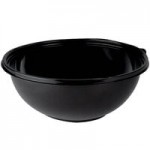 Sabert 51320 FreshPack Clear Flat Round Lid for 320 oz. Bowls - 25/Case