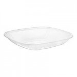 Visions Clear PET Plastic Dome Lid for 32W, 48W, and 64 oz. Square Bowls - 150/Case Visions Clear PET Plastic Dome Lid for 32W, 48W, and 64 oz. Square Bowls - 150/Case