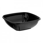 Visions Clear PET Plastic Dome Lid for 32W, 48W, and 64 oz. Square Bowls - 150/Case Visions Clear PET Plastic Dome Lid for 32W, 48W, and 64 oz. Square Bowls - 150/Case