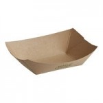 World Centric 42 oz. NoTree Compostable Wide Bio Lined Paper Food Cup - 300/Case