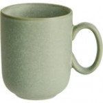 Acopa Pangea 12 oz. Terra Cotta Matte Porcelain Mug - Sample