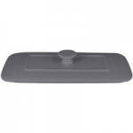RAK Porcelain Chef's Fusion 5 oz. Stone Gray Porcelain Frying Pan - 12/Case