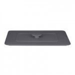 RAK Porcelain Chef's Fusion 5 oz. Stone Gray Porcelain Frying Pan - 12/Case