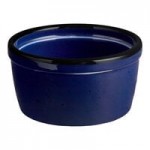 Acopa Keystone 8 oz. Caldera Stoneware Mini Casserole Dish with Lid - 6/Case